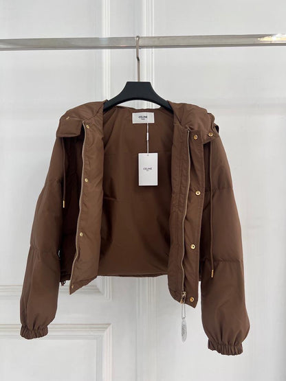 Brown Puffer Jacket