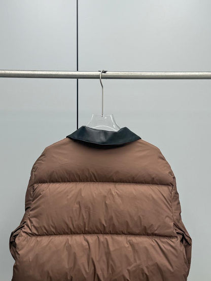Coffee Puffer Jacket