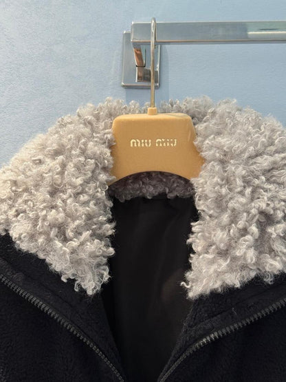 Cropped Fleece Jacket