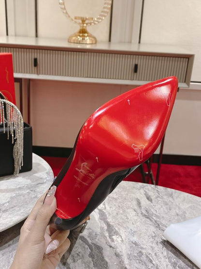 Leather Knee-High Boots