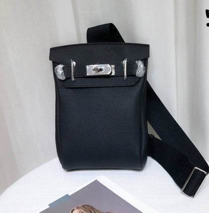 Togo Leather Chest Bag